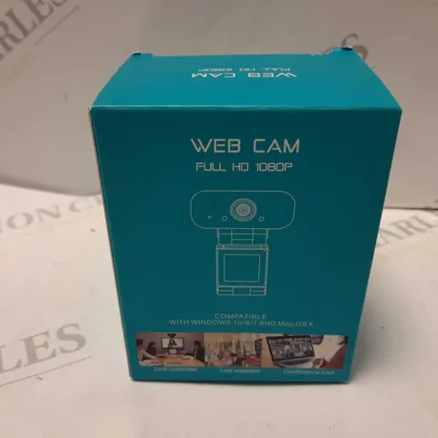 BOXED WEB CAM FULL HD 1080P WEBCAM
