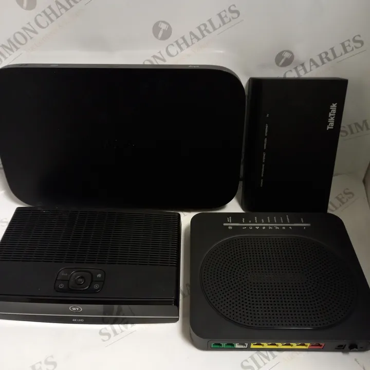 WIFI BOXES, ROUTERS & CABLES ETC 4376848Simon Charles Auctioneers