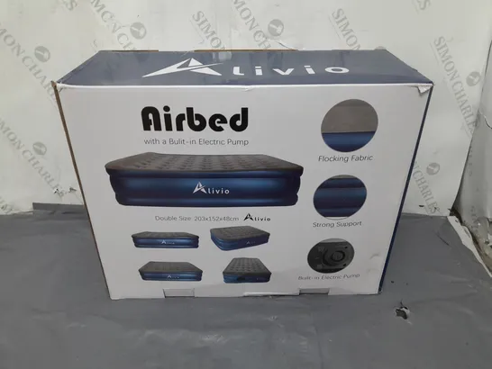 BOXED LIVIO DOUBLE SIZE AIRBED 