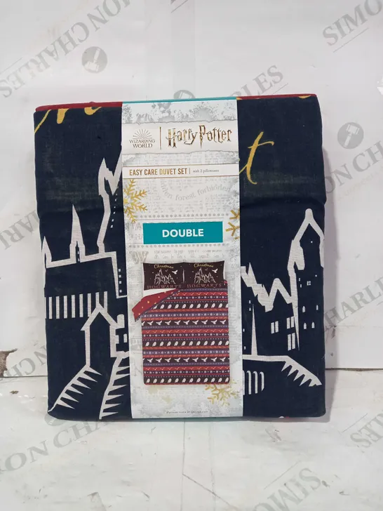 WIZARDING WORLD HARRY POTTER EASY CARE DUVET SET - DOUBLE