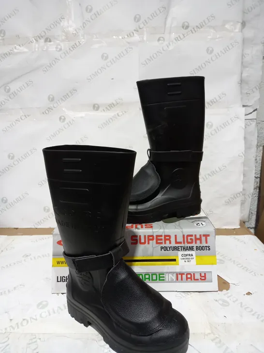 BOXED BRAND NEW COFRA SUPERLIGHT POLYURETHANE BOOTS SIZE 6