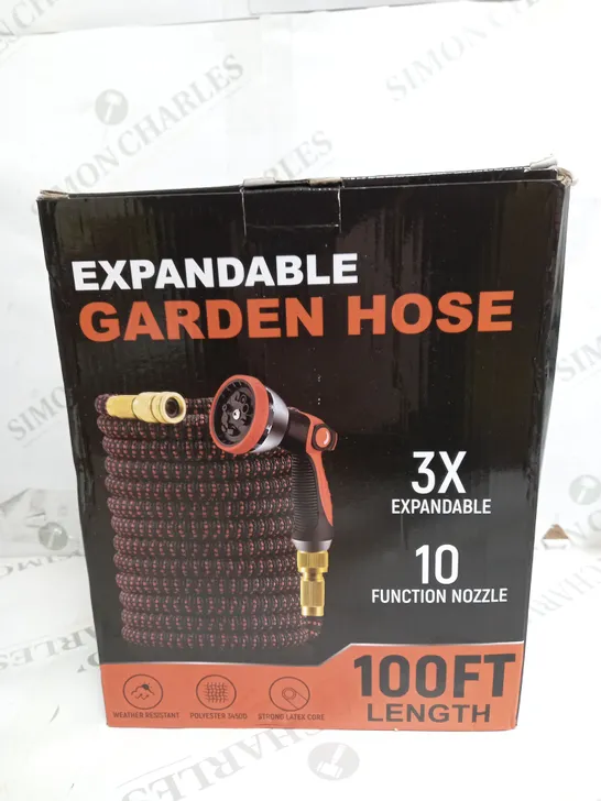 EXPANDABLE GARDEN HOSE 100 FT