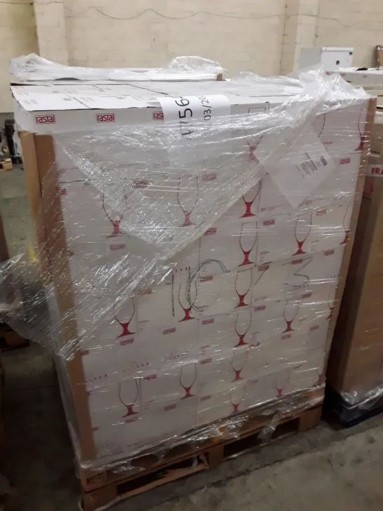 PALLET OF APPROXIMATELY 210 BOXES CONTAINING 6 RASTAL AVIERO 300ML GOBLETS  