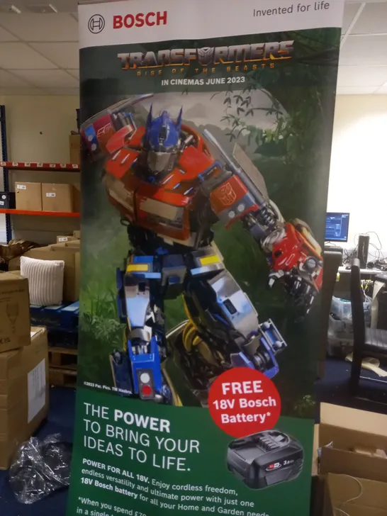 BOSCH PULL-UP TRANSFORMERS BANNER