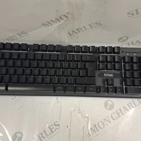 BOXED RED THUNDER HIGH END GAMING KEYBOARD