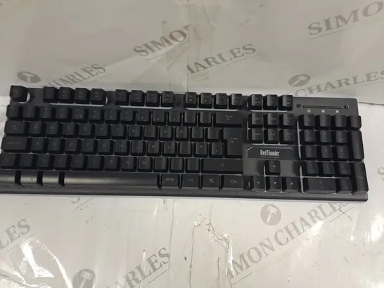 BOXED RED THUNDER HIGH END GAMING KEYBOARD