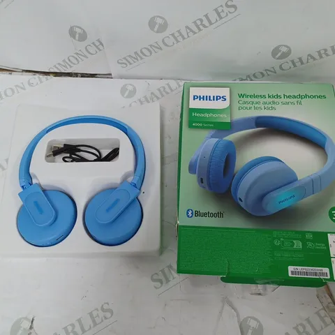 PHILIPS HEADPHONES 4000 SERIES BOXED 