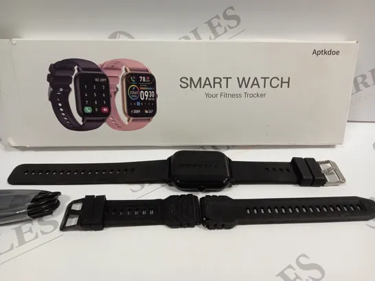 BOXED APTKDOE FITNESS TRACKER SMART WATCH 