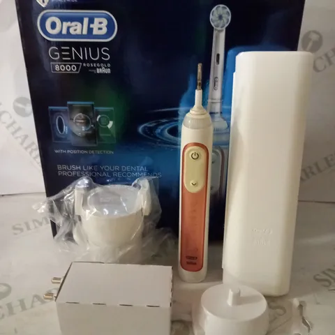 ORAL-B GENIUS 8000 ELECTRIC TOOTHBRUSH 