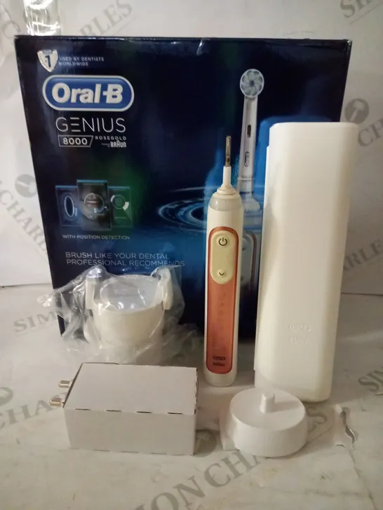 ORAL-B GENIUS 8000 ELECTRIC TOOTHBRUSH 