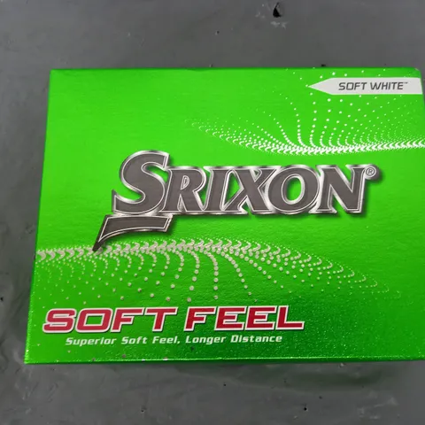 BOXED SRIXON 2024 SOFT FEEL GOLF BALLS | WHITE (QTY 12)