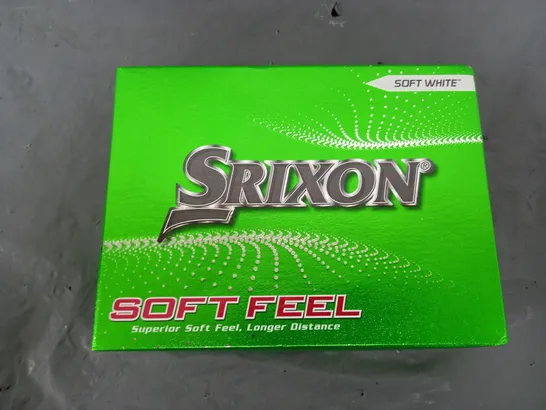 BOXED SRIXON 2024 SOFT FEEL GOLF BALLS | WHITE (QTY 12)