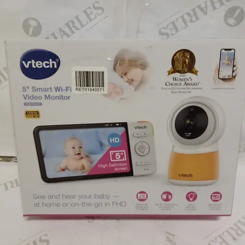 VTECH 5" SMART VIDEO BABY MONITOR - RM5754HD