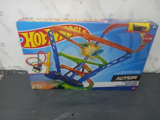 HOTWHEELS SPIRAL SPEED CRASH 