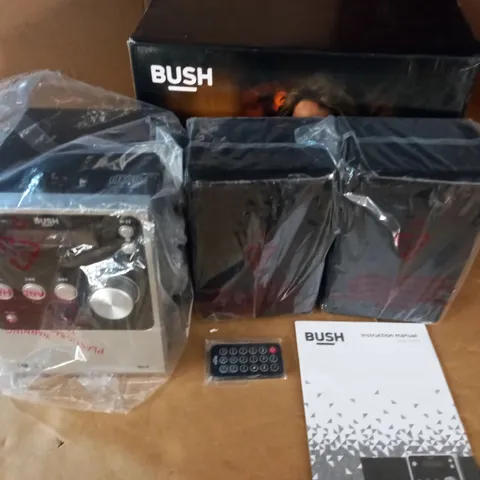 BOXED BUSH CD MICRO SYSTEM WITH BLUETOOTH AND DAB WITH CDS