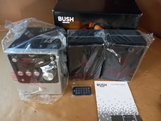 BOXED BUSH CD MICRO SYSTEM WITH BLUETOOTH AND DAB WITH CDS