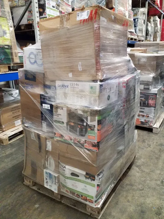 PALLET OF APPROXIMATELY 27 UNPROCESSED RAW RETURN HOUSEHOLD AND ELECTRICAL GOODS TO INCLUDE;