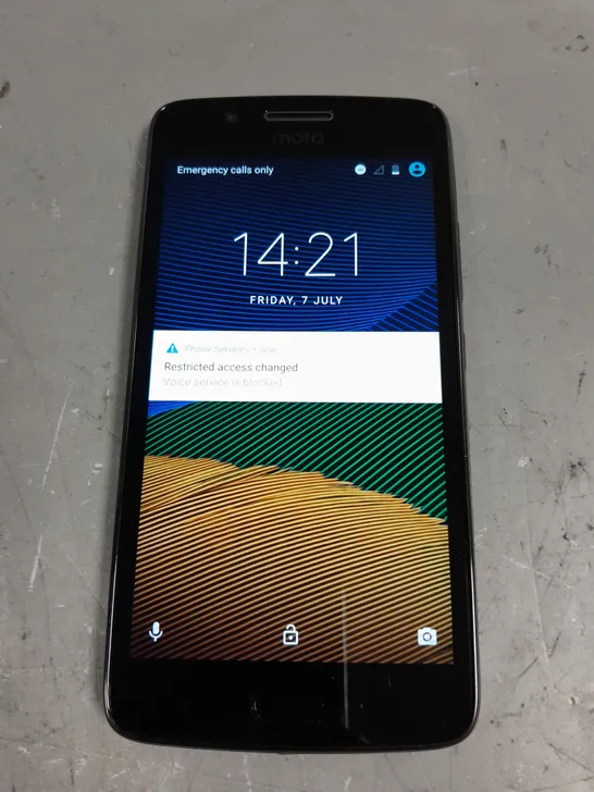 MOTOROLA MOTO G5 SMARTPHONE 