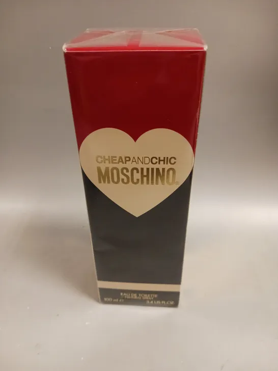 BOXED AND SEALED CHEAPANDCHIC MOSCHINO 100ML 