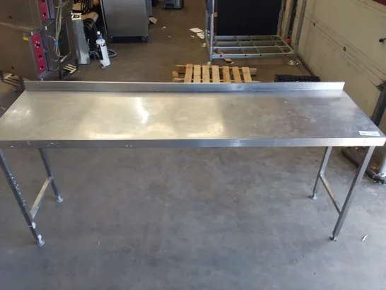 215CM L COMMERCIAL KITCHEN PREP BENCH 