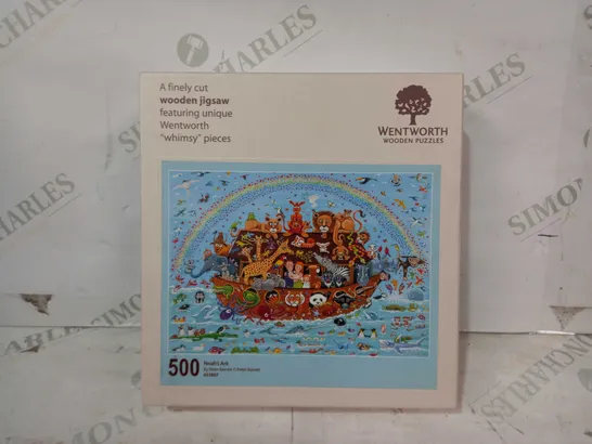 WENTWORTH WOODEN PUZZLES 653807 - NOAH'S ARK (500 PIECES)