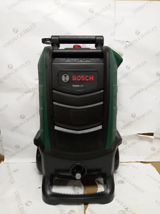 BOSCH CORDLESS OUTDOOR PRESSURE WASHER FONTUS 18V