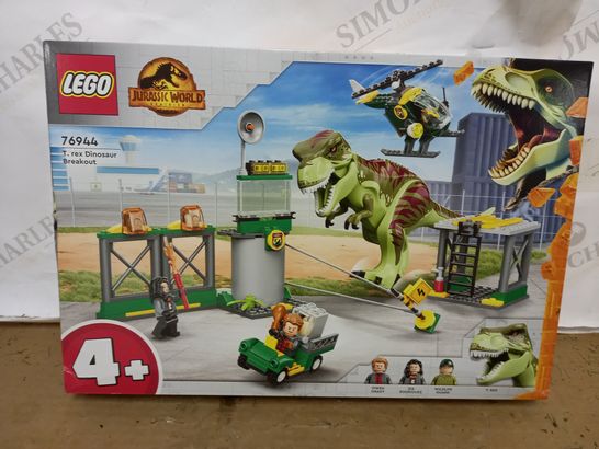 BOXED LEGO JURASSIC WORLD T-REX DINOSAUR BREAKOUT SET (76944) RRP £45