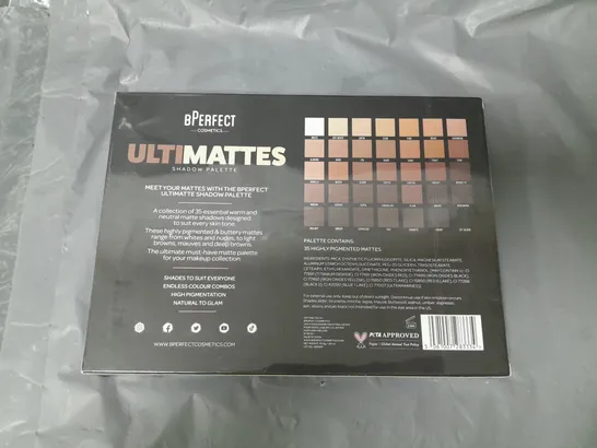 SEALED BPERFECT ULTI MATTES EYESHADOW PALETTE