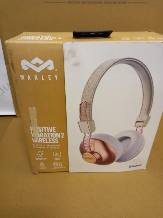 BOXED SEALED MARLEY POSITIVE VIBRATION 2 WIRELESS HEADPHONES