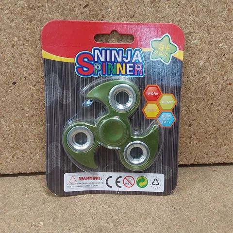 BOX TO CONTAIN APPROX 48 X NINJA FIDGET SPINNERS - GREEN