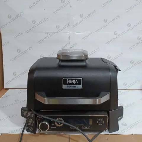 NINJA WOODFIRE ELECTRIC BBQ GRILL & SMOKER WITH AIR FRY FUNCTION OG701UKQ