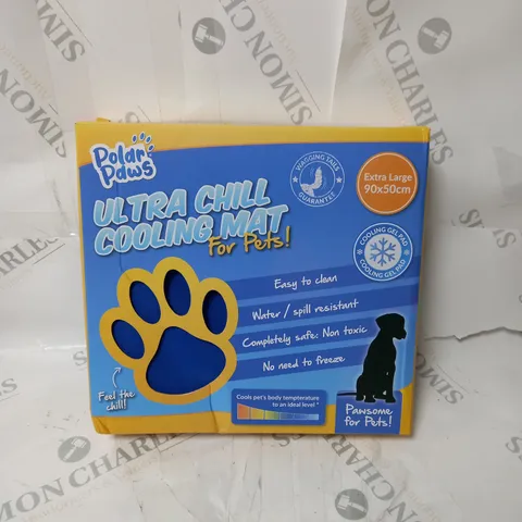 BOXED POLAR PAWS ULTRA CHILL COOLING MAT FOR PETS EXTRA LARGE