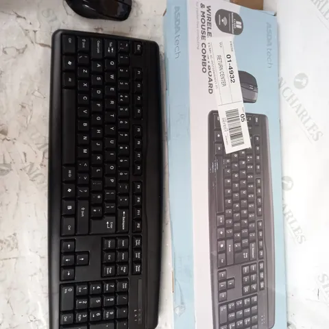 ASDA TECH WIRELESS KEYBOARD & MOUSE