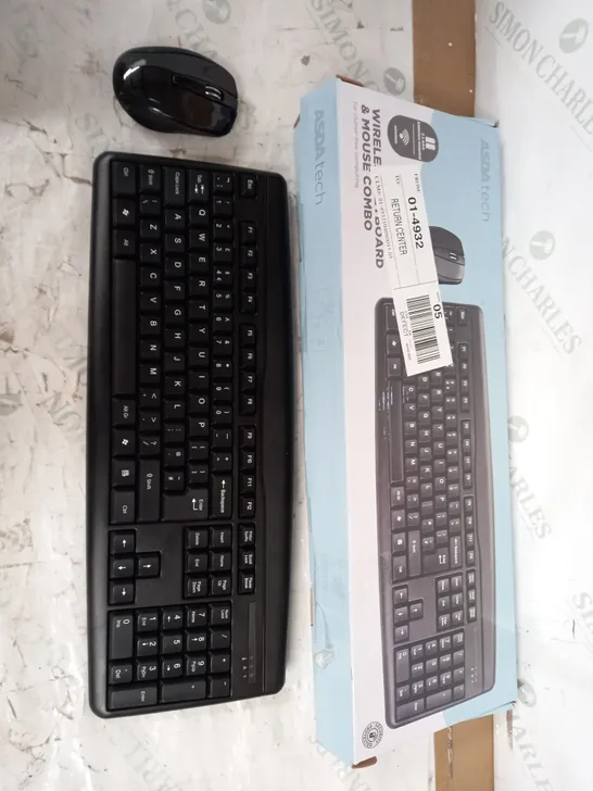 ASDA TECH WIRELESS KEYBOARD & MOUSE