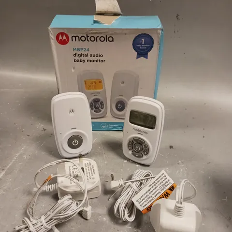 BOXED MOTOROLA MBP24 DIGITAL AUDIO BABY MONITOR 