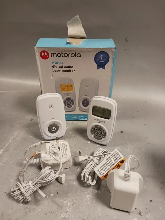 BOXED MOTOROLA MBP24 DIGITAL AUDIO BABY MONITOR 