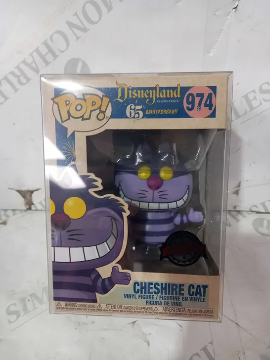 FUNKO POP DISNEYLAND RESORT 65TH ANNIVERSARY 974 - CHESHIRE CAT VINYL FIGURE