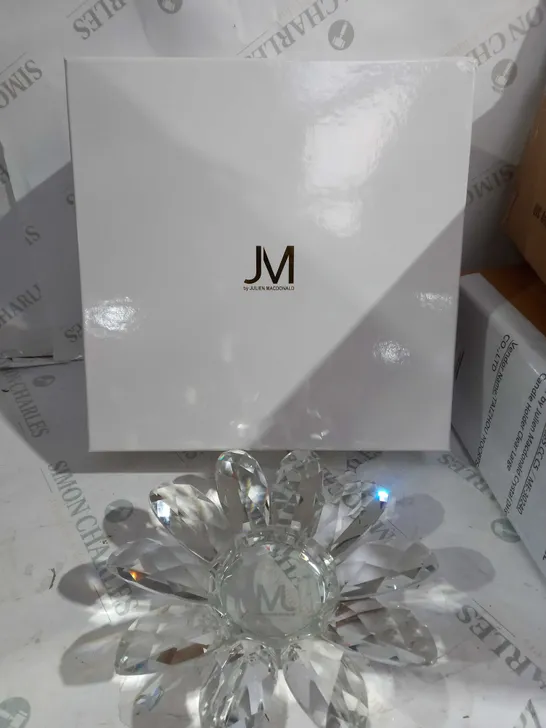 JULIEN MACDONALD FLOWER PETTLE CANDLE HOLDER