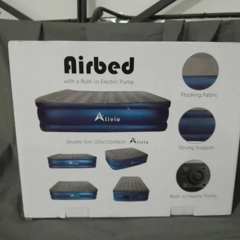 BOXED LIVIO AIRBED WITH BUILT-IN ELECTRIC PUMP 