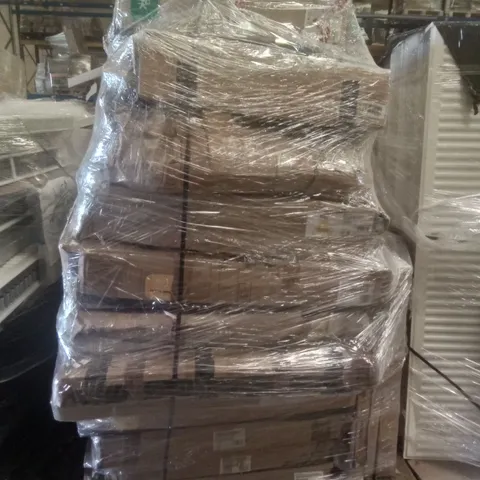 PALLET OF APPROXIMATELY 25 FLAT PACK BATHROOM UNITS