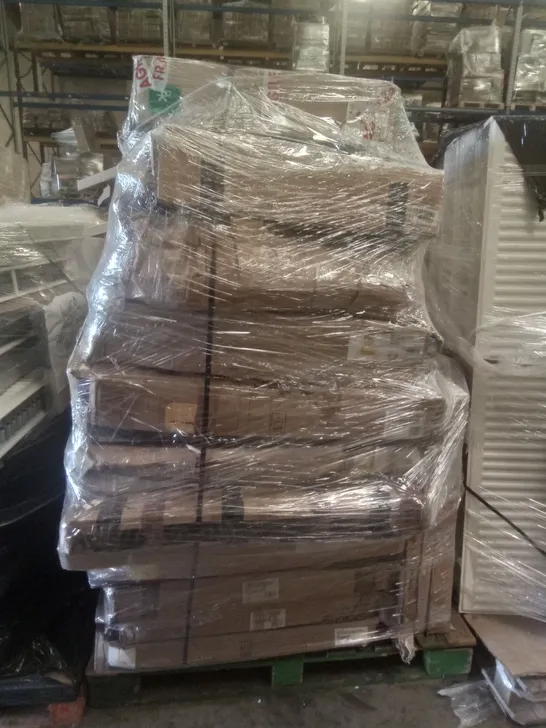 PALLET OF APPROXIMATELY 25 FLAT PACK BATHROOM UNITS