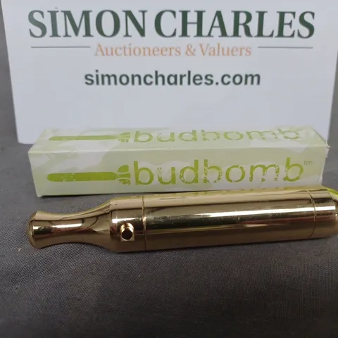 SIX BUDBOMB THE ORIGINAL PIPE- GOLD