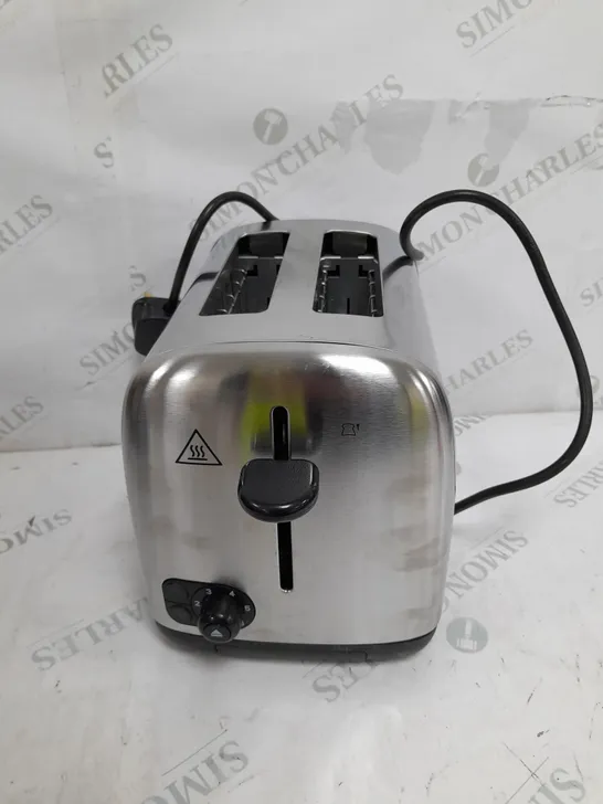 BOXED RUSSELL HOBBS STAINLESS STEEL 2 SLICE TOASTER