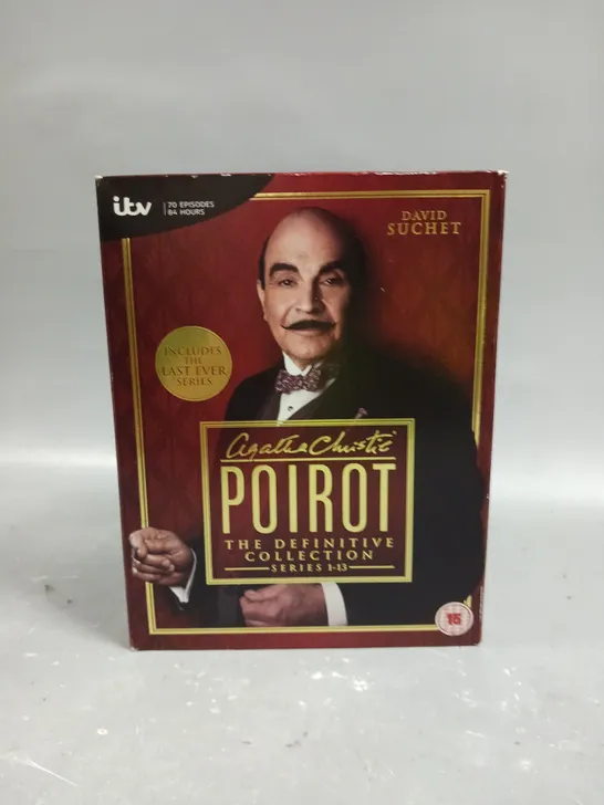 BOXED POIROT THE DEFINITIVE COLLECTION DVD BOX SET 