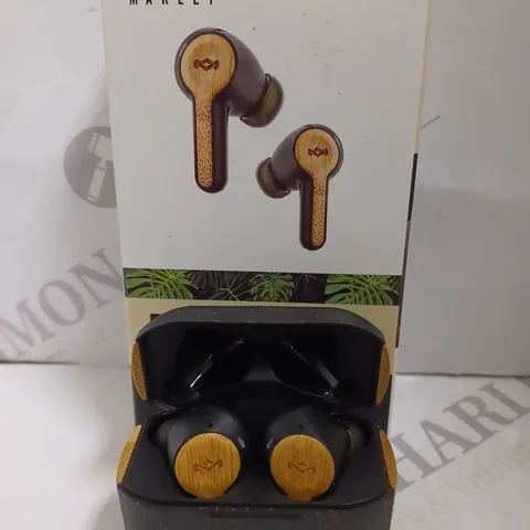 BOXED HOUSE OF MARLEY REBEL WIRELESS BLUETOOTH EARBUDS