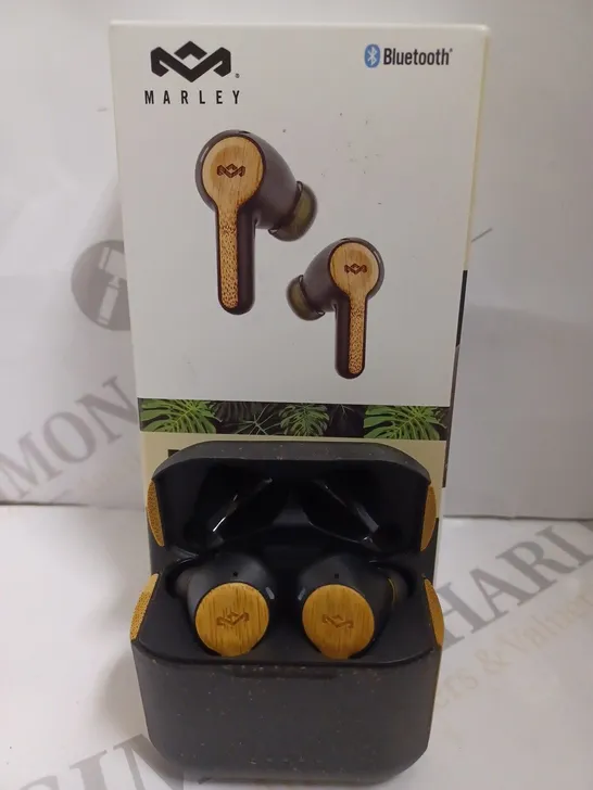 BOXED HOUSE OF MARLEY REBEL WIRELESS BLUETOOTH EARBUDS