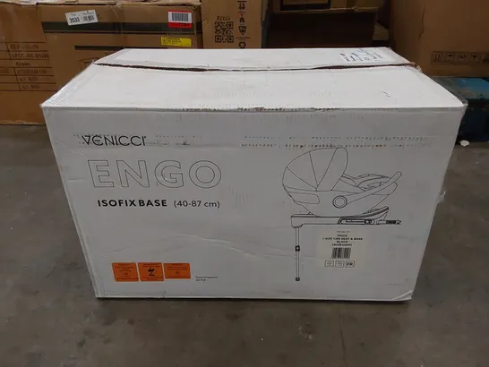 BOXED VENICCI ENGO ISOFIX CAR SEAT AND BASE 