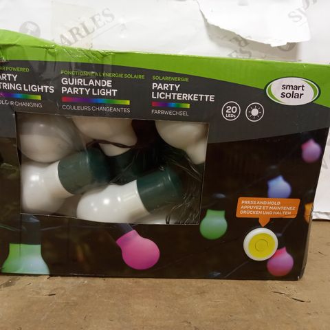 BOXED SOLAR STRINGS PARTY LIGHTS