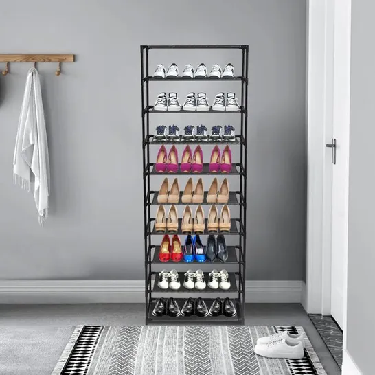 BOXED 40 PAIR SHOE RACK (1 BOX)