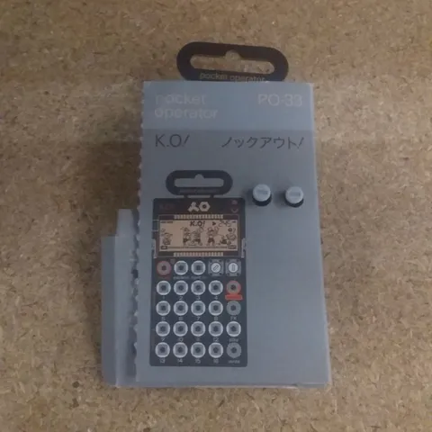 TEENAGE ENGINEERING PO-33 POCKET OPERATOR KO SAMPLER/SEQUENCER